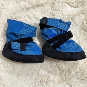 MEC Infant Baby Boots Blue and Black Toddler Booties